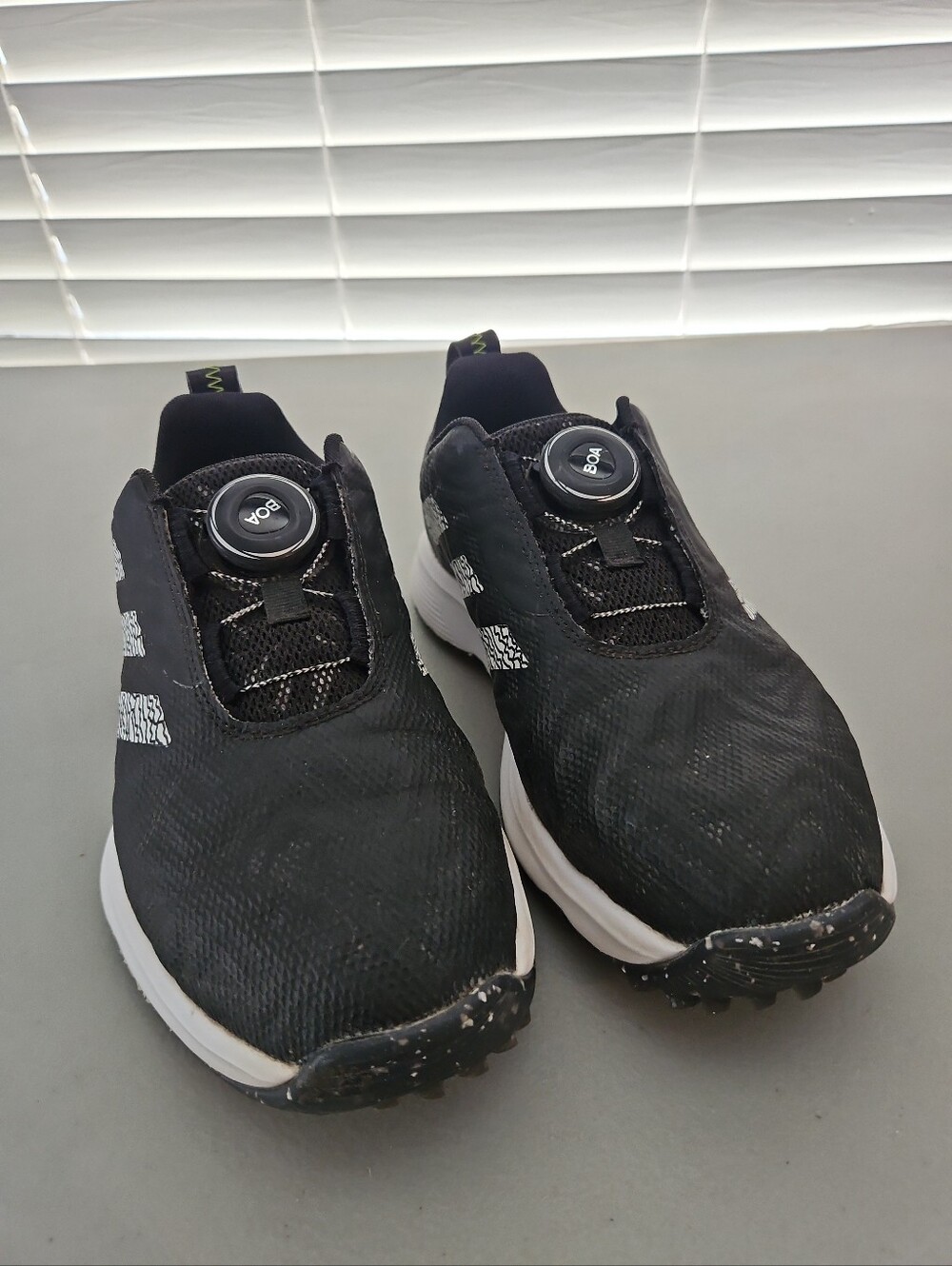 adidas Codechaos BOA 25 Junior Spikeless Golf Shoes Black White IG8769 Size 4